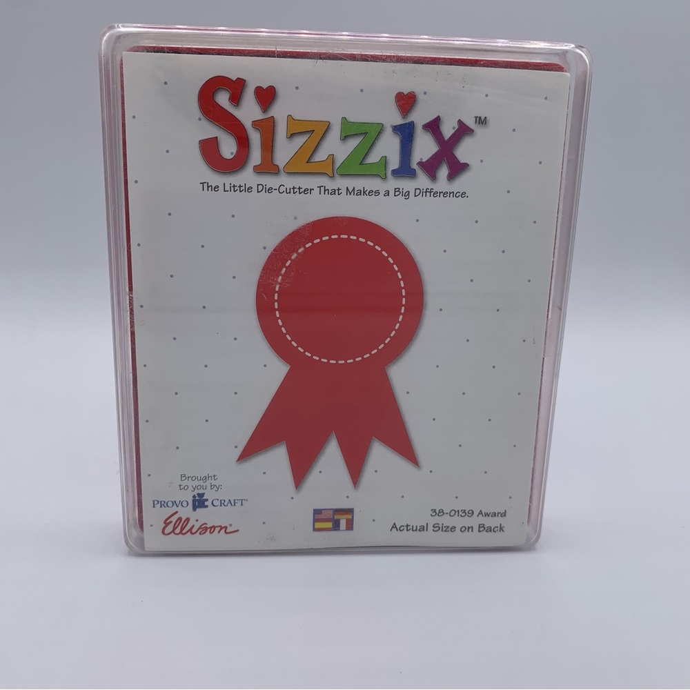 Sizzix Award 38-0139 die